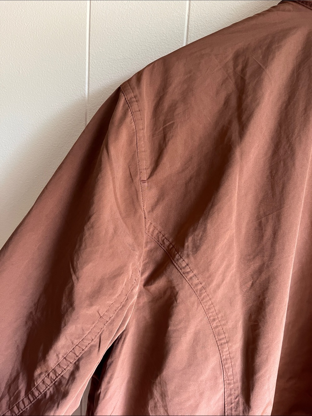 NWT J. Jill Brown Lightweight Utility Rain Jacket Wind Breaker Coastal Size XL - Picture 14 of 14